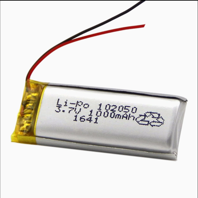 锂聚合物电池 102050 3.7V 1000mAh