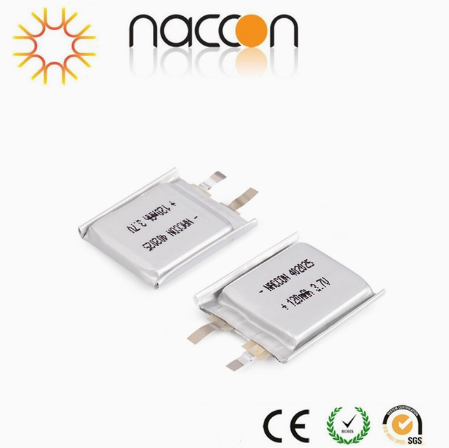 锂聚合物电池 402025 3.7V 120mAh 
