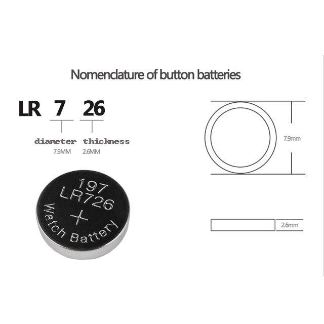 AG2 LR621 1.5V 碱性纽扣电池电池