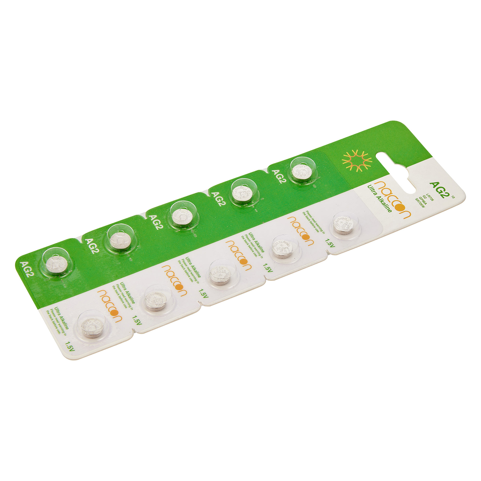 AG2 LR621 1.5V碱性纽扣电池