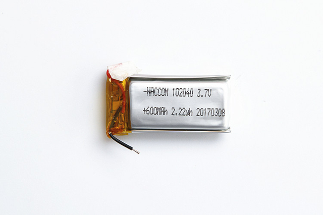 锂聚合物电池 102040 3.7V 600mAh