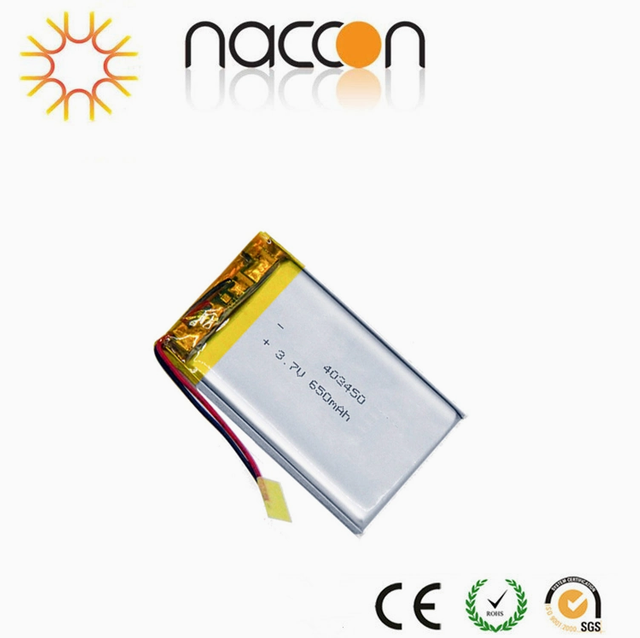 锂聚合物电池 403450 3.7V 650mAh