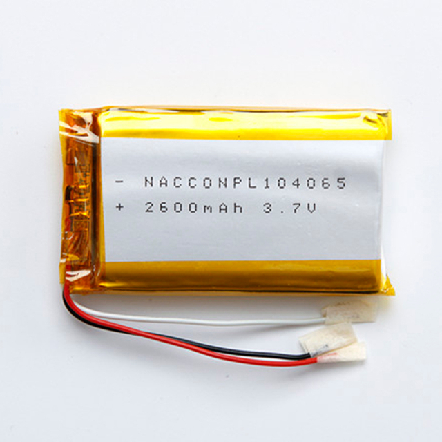 锂聚合物电池 104065 3.7V 2600mAh